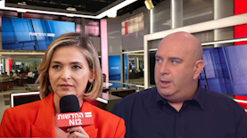 ניר דבורי ודנה ויס, צילום: מסך קשת 12, יונתן זינדל / פלאש 90, חדשות 12